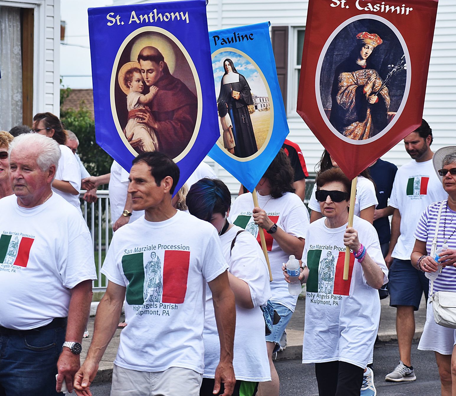 San Marziale marchers